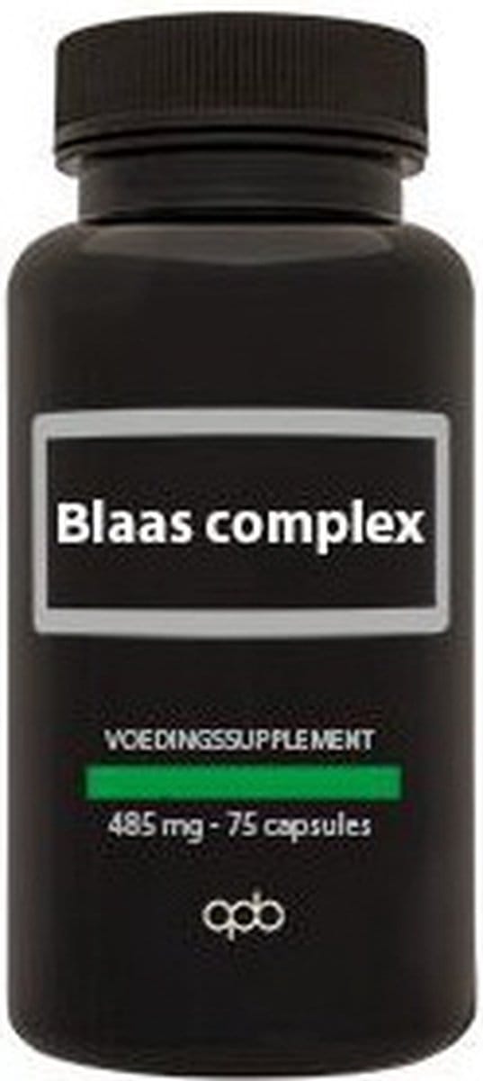 APB Holland Blaas kruidencomplex 485mg 75 Vegetarische capsules