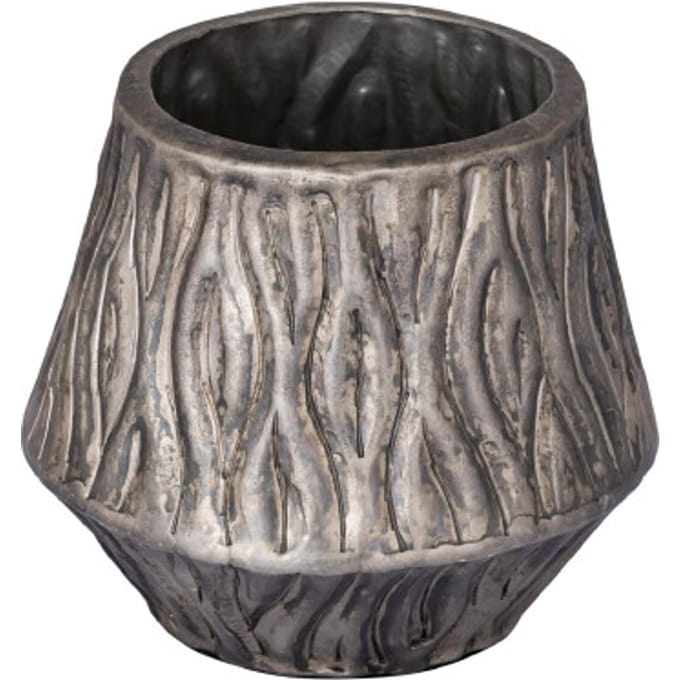 PTMD - Pot Deandra - Zilver - 20x20x19cm