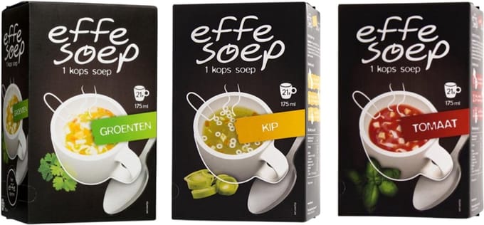 Effe soep Kip, Tomaat, Groente