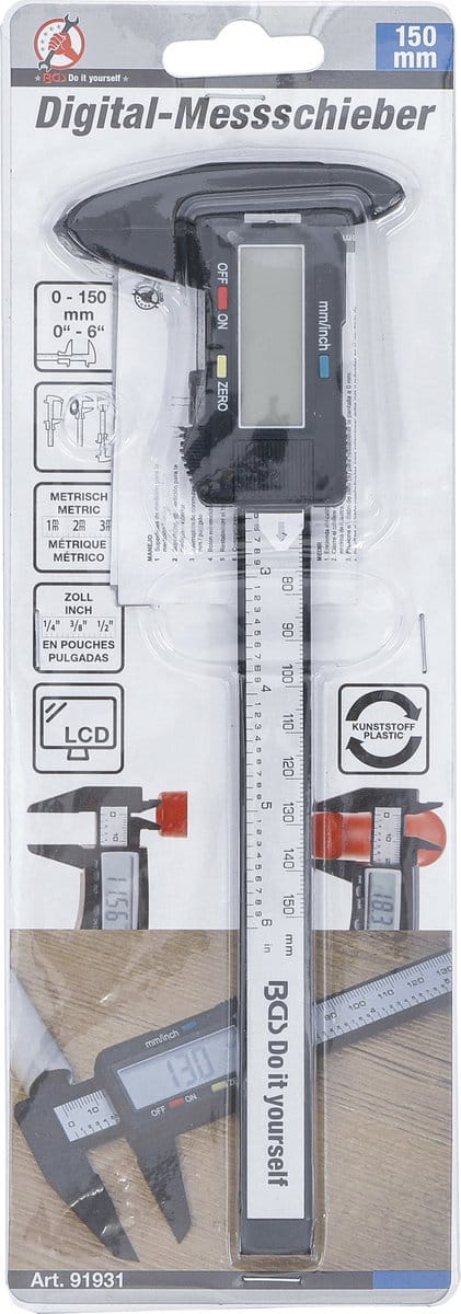BGS Digitale schuifmaat 150 mm