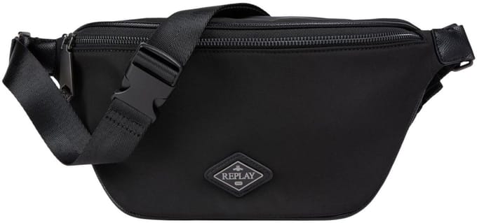 REPLAY schoudertas Crossbody Bag Black zwart