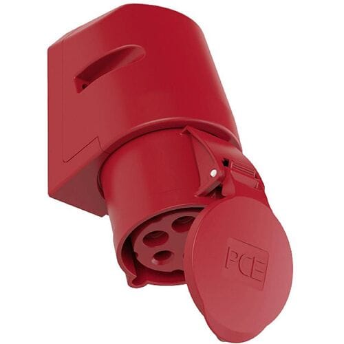 PCE 125-6R CEE-wandcontactdoos 32 A 5-polig 400 V 1 stuk(s)