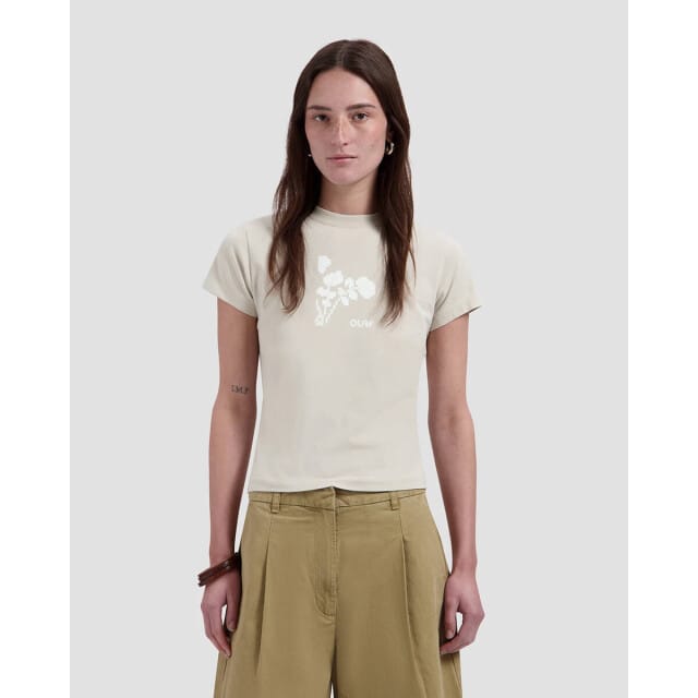 T-shirt dames Olaf Hussein Felted Watercrest Baby
