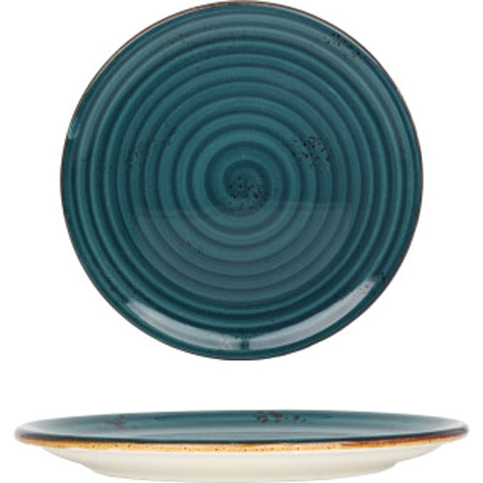 By Bone Dessertbord - Harmony Tropical - Porselein - 21 cm - set van 6