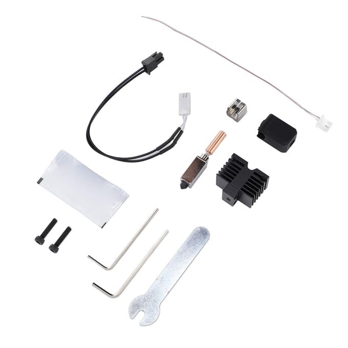 Hotend Kit Keramische Extruder Printkop Vervangende Assemblage Gehard Stalen Nozzle voor QIDI X black