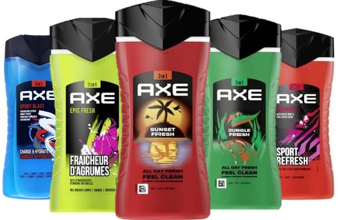 AXE Douchegel Try Out