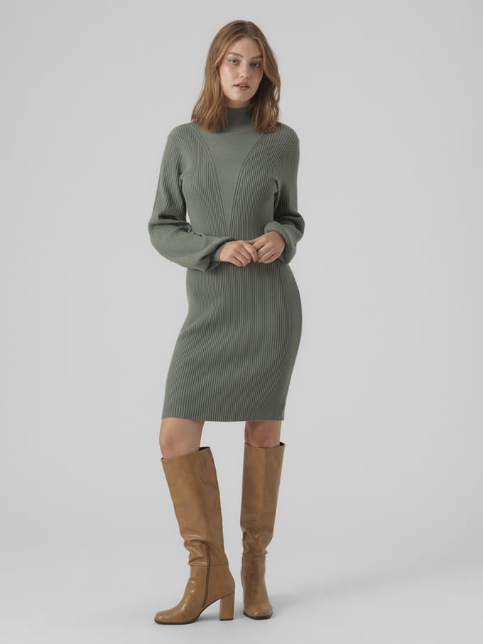 Vero Moda Gebreide jurk VMRAINA Korte jurk