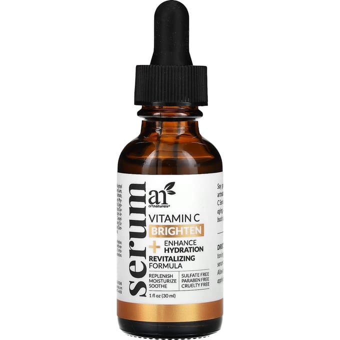 artnaturals, Sérum éclaircissant à la vitamine C, 30 ml (1 fl oz) black
