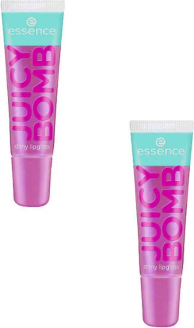 2x Essence Juicy Bomb Shiny Lipgloss 105 Bouncy Bubblegum | 2-pack