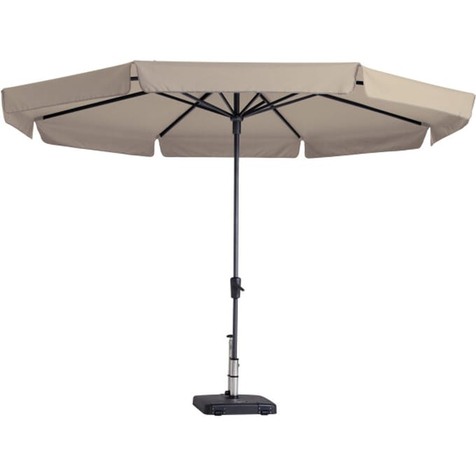 Madison - Parasol Syros - Rond - 350cm - Ecru