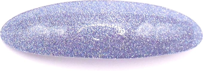 Patentspeld blauw glitter