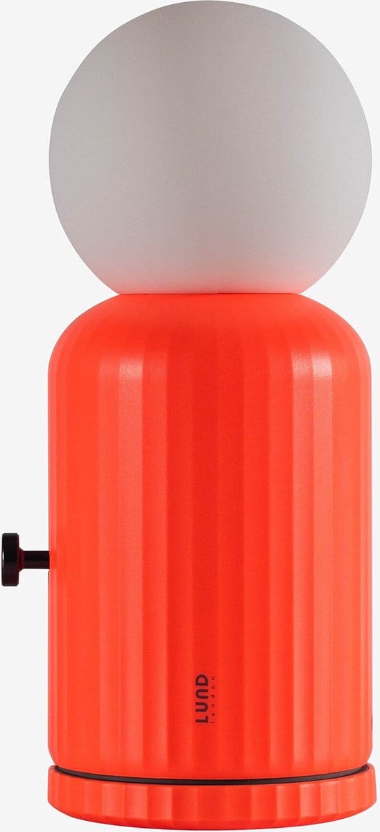 LUND London | Oplaadbare Lamp | Draadloze Oplader | Oranje