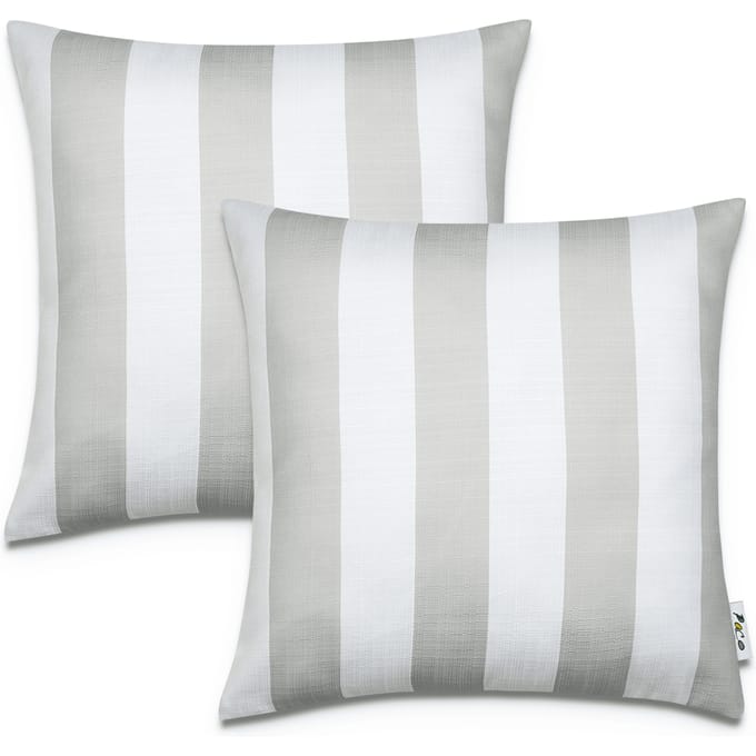Kussensloop Chino blauw 45x45 cm, 2 stuks