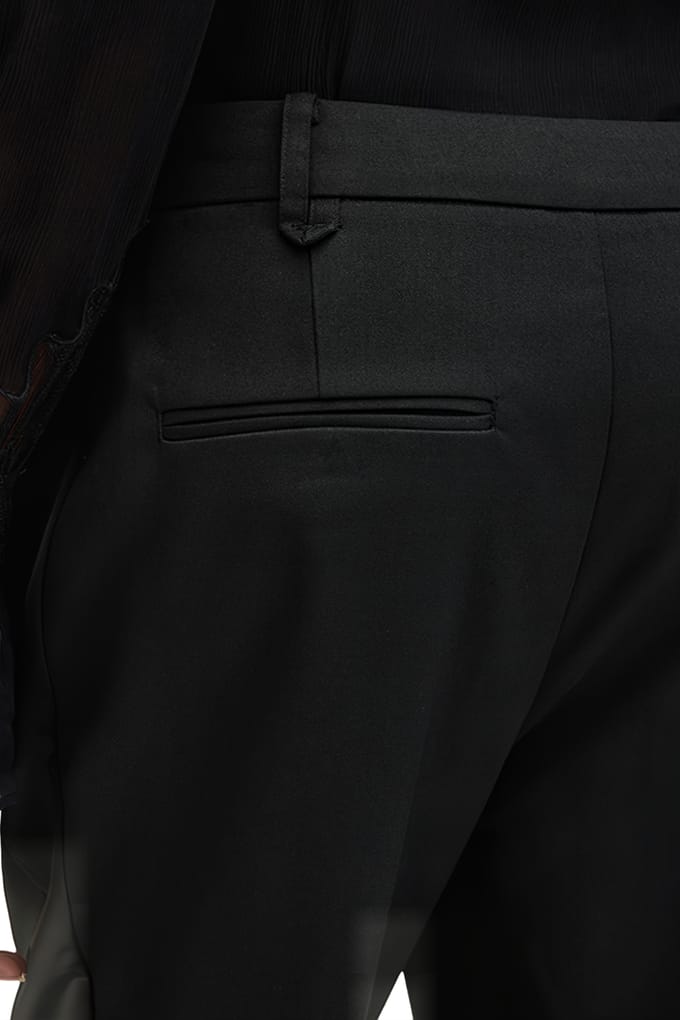 AllSaints Sister Trouser Black Größe: 2 | Straight Jeans Outlet | Damen | Schwarz