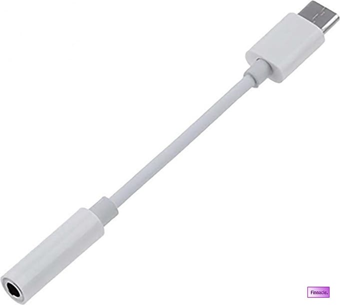 USB-C AUX - 3,5MM - USB-C naar Jack - Geschikt voor android toestellen - Verloopstekker USB-C - Wit - AUX - USB-C