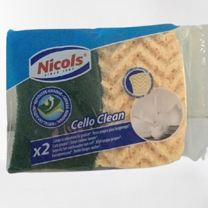 NICOLS AFWASSPONSJES x10