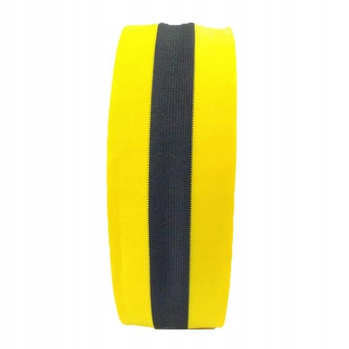 Waarschuwingslint Wit-Rood 75mm x 100m PVC Folie