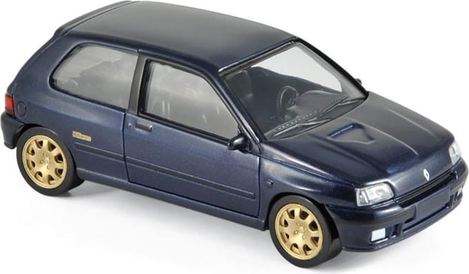 Renault Clio Williams 1993 Blauw 1-43 Norev jet Car