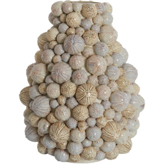 Light & Living - Vaas SEA URCHIN - Ø40x49cm - Wit