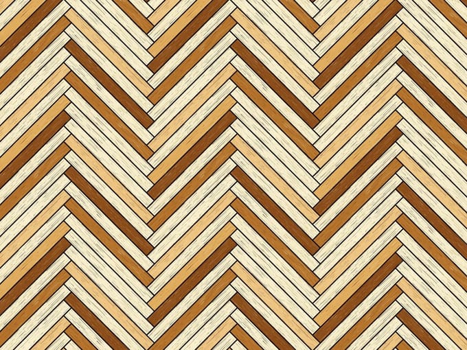 Vinyl | Vloerkleed vinyl | Woody | 90x120 cm