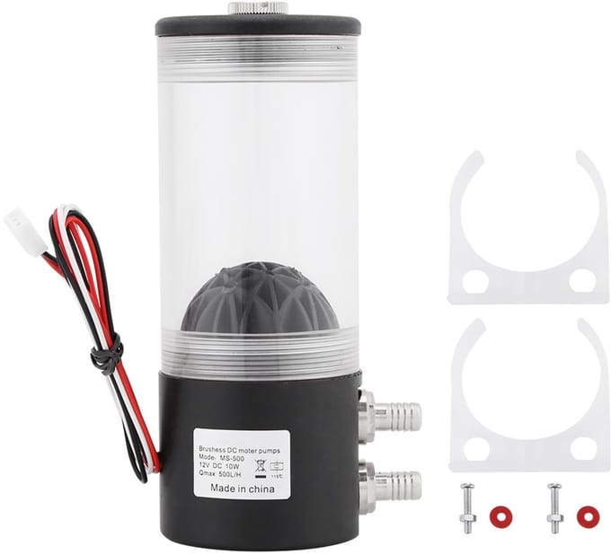 Shopcentral - Heat Exchanger - Waterkoeling - 500L/H - 12V - Stil en