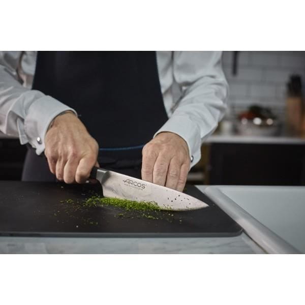 Mes - ARCOS - Manhattan - Blad 15 cm - Ergonomisch - Roestvrij staal zwart