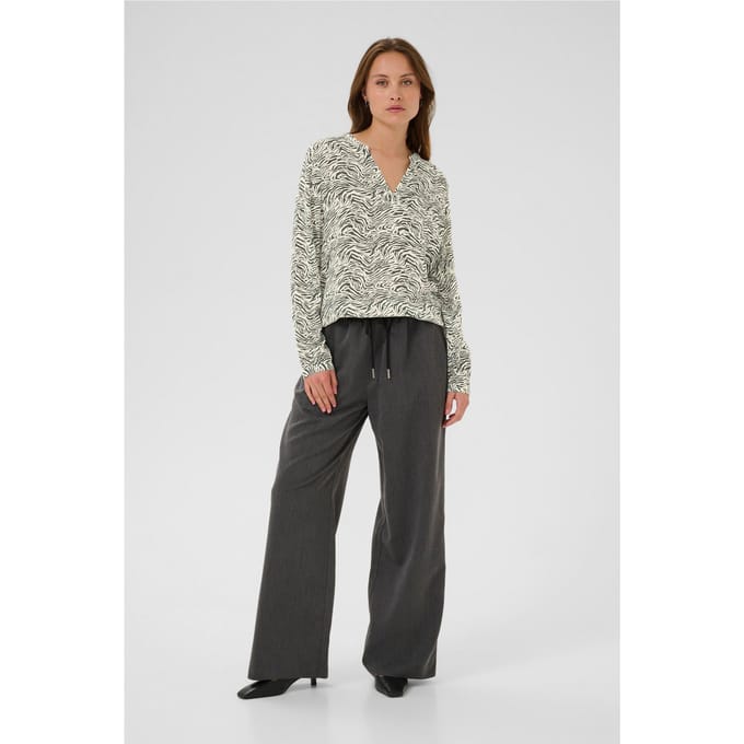 Blouse met lange mouwen KAditte Regular fit animal