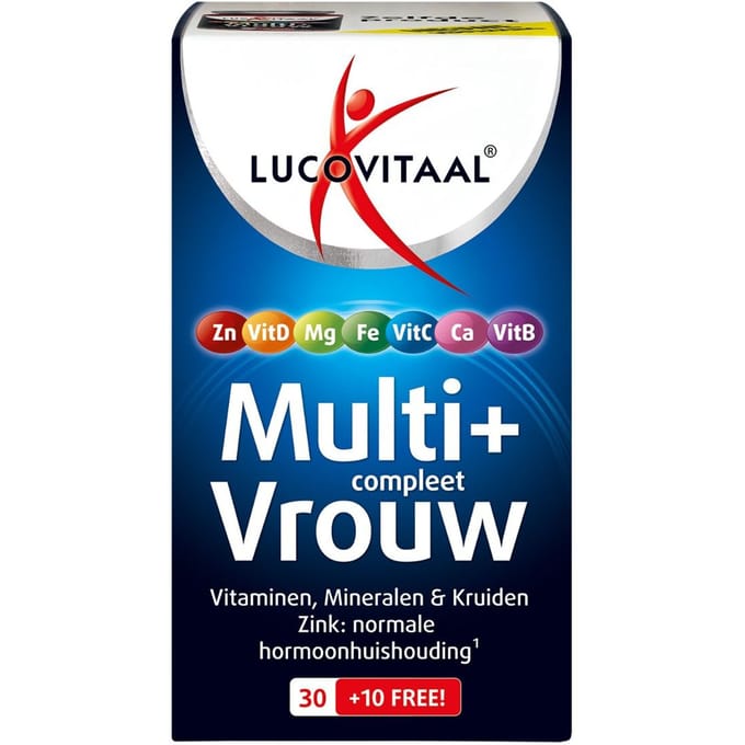 Lucovitaal Multi Complete Woman BE 40 tabletten