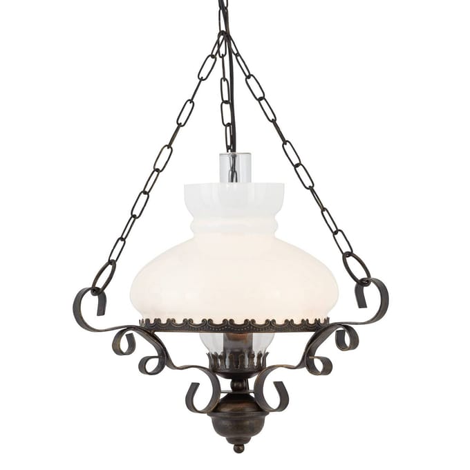 Searchlight OIL LANTERN - hanglamp met antieke charme