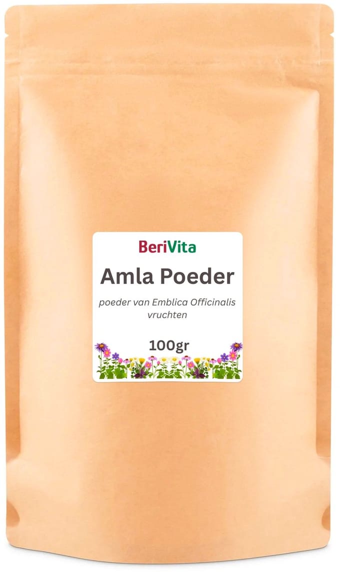 Amla Poeder 100gr - Puur Gooseberry Powder