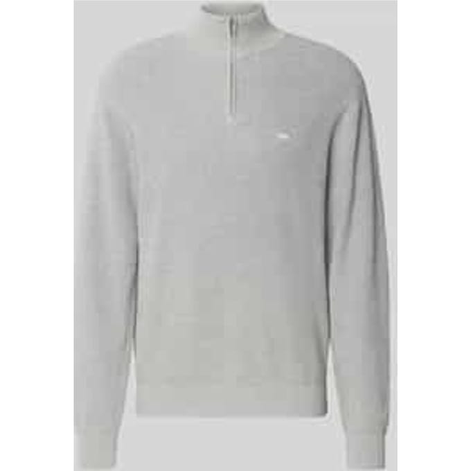 Gebreide pullover met opstaande kraag