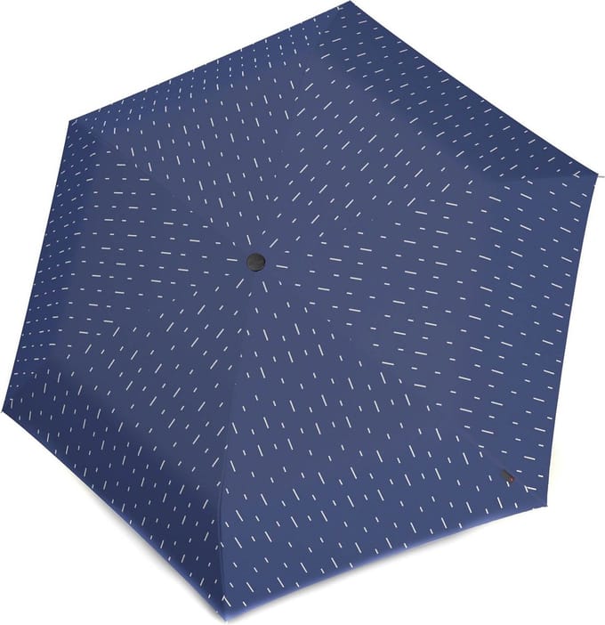 Knirps paraplu U.200 Ultra Light Duomatic Rain Blue blauw veelkleurig