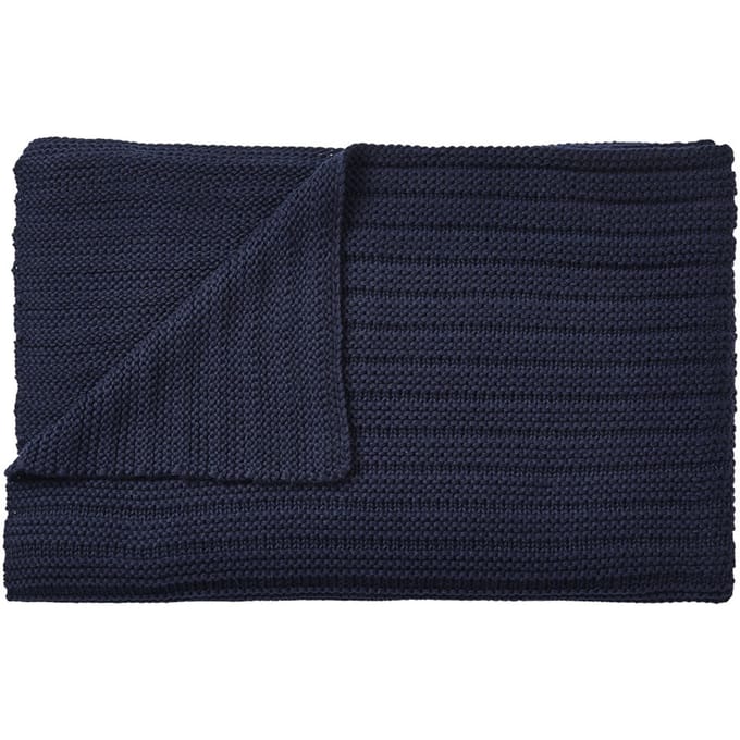 Muuto Ample Plaid - nachtblauw