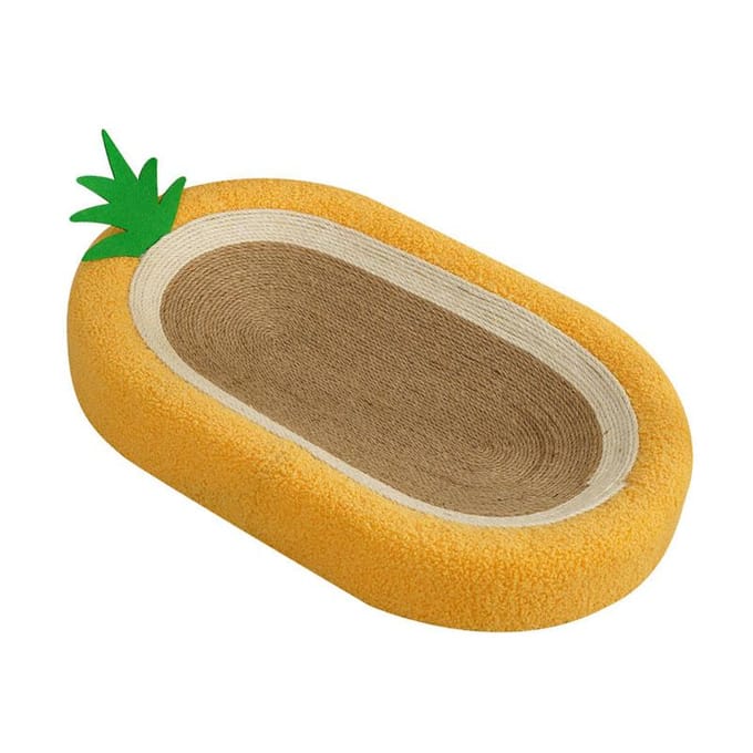 Huisdier Kattenkrabkom Grote Diameter Geïntegreerd Ontwerp Robuuste Kattenkrabmat Bed voor Thuis beige