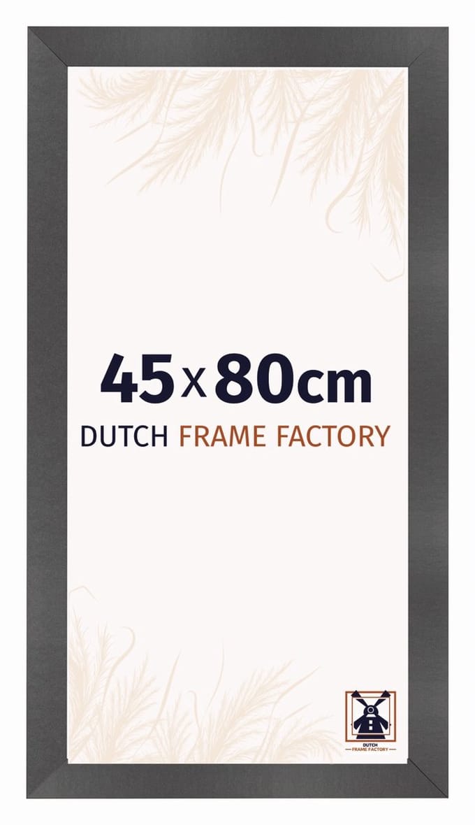 Fotolijst 45x80 cm - MDF - Zwart Mat - Praag