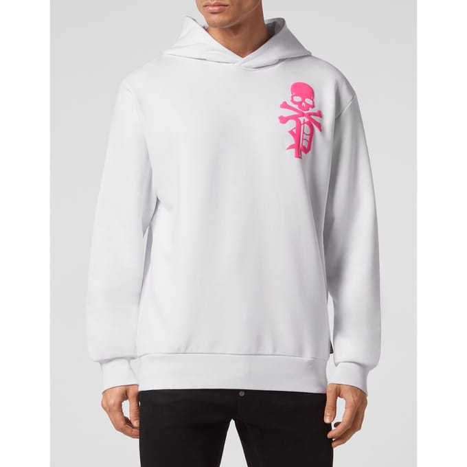 Sweatshirt Met Capuchon Gothic Plein