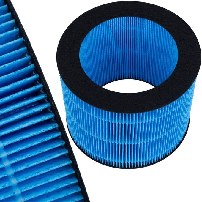 Rosfix Filter Vervanging FY3446 - NanoCloud - Reductie Bacteriën 99% - Ø19x14,5cm - Geschikt voor Philips