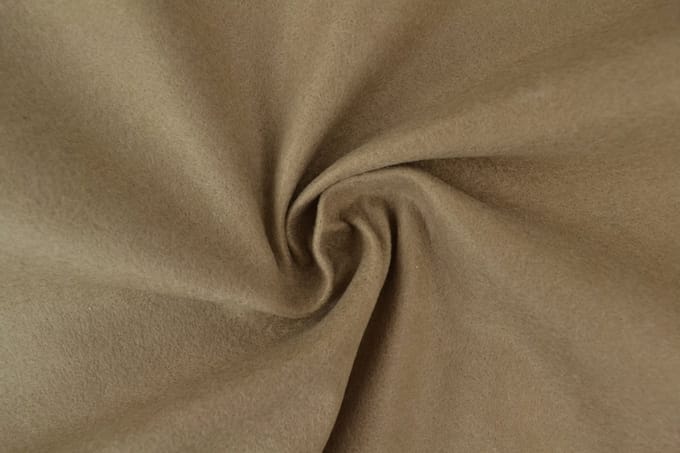 Vilt stof - 1mm dik vilt - 1 meter - Per meter - Taupe
