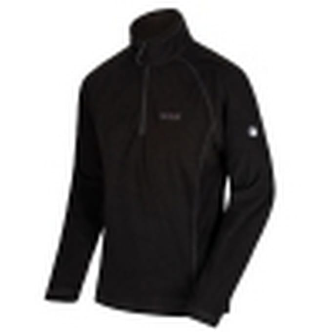 Regatta - Geweldige Outdoors Heren Montes Fleece Sweater (Zwart)