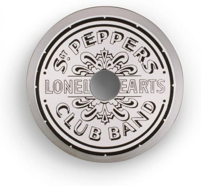 45 Adapter - Single Adapter - Platen Spelen - Aluminium Constructie - 38mm Diameter - Beatles Design