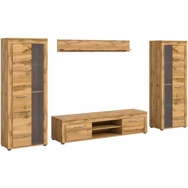 Jam woonkamercombinatie Wotan Oak NB - 35x310x159cm