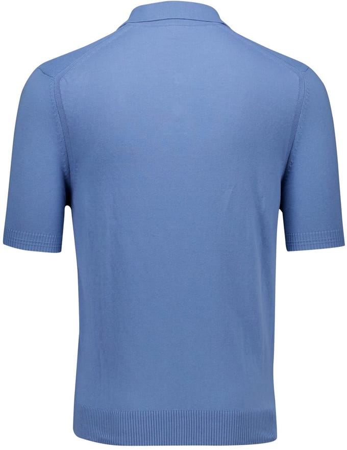 Hugo Boss poloshirt korte mouw blauw