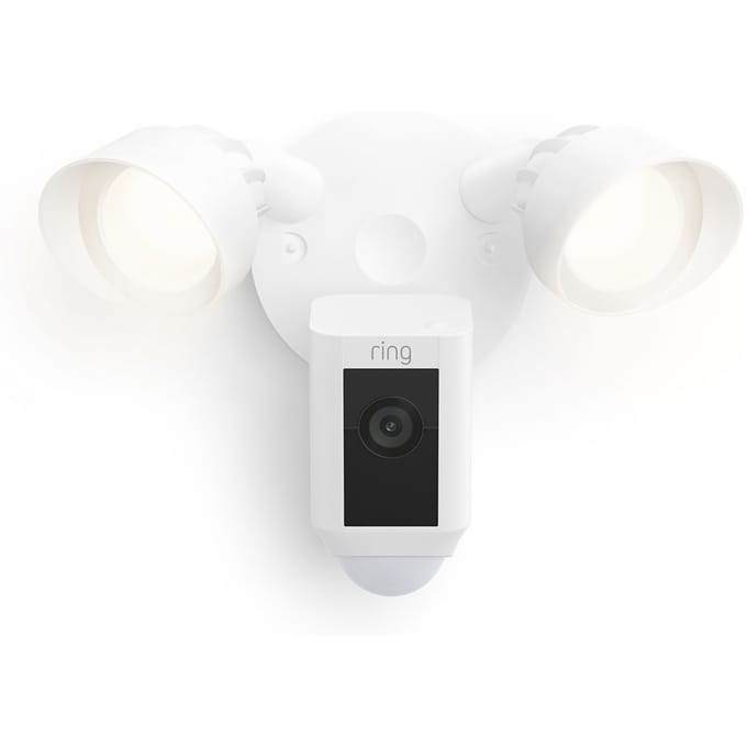 ring Floodlight Cam Wired Plus White 8SF1P1-WEU0 IP Bewakingscamera WiFi 1920 x 1080 Pixel