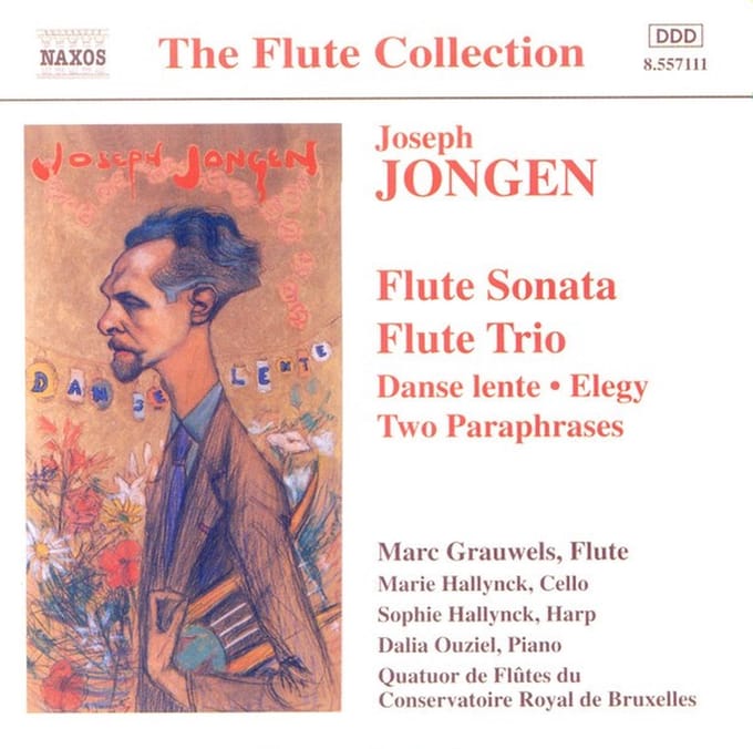 Marc Grauwels - Joseph Jongen: Music For Flute (CD)