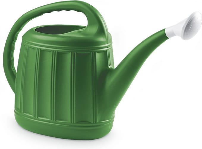 Hega Hogar Gieter - groen - kunststof - met broeskop - 5 liter
