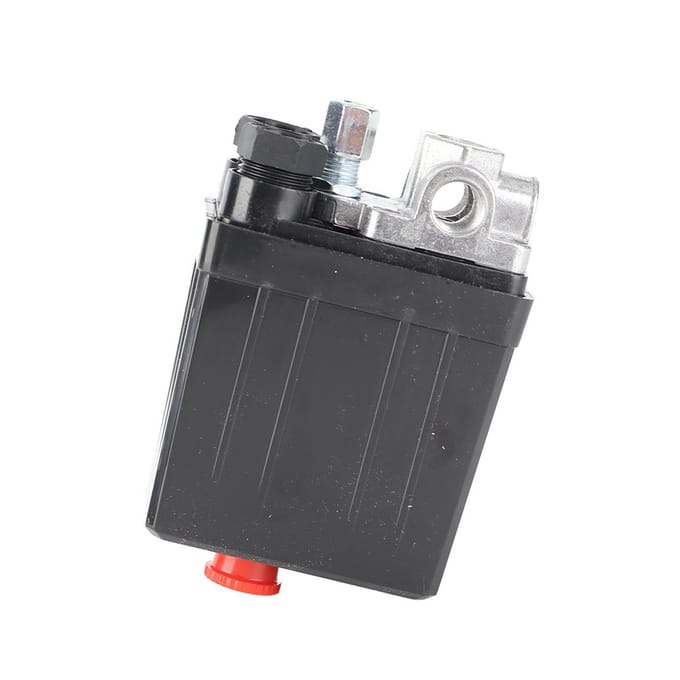 Heavy Duty 240V 16A Vierpoorts Luchtdrukschakelaar Regelaar 90PSI ?120PSI