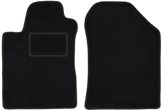 Voormatten zwart voor: Toyota Corolla Verso II minivan (2004-2009)