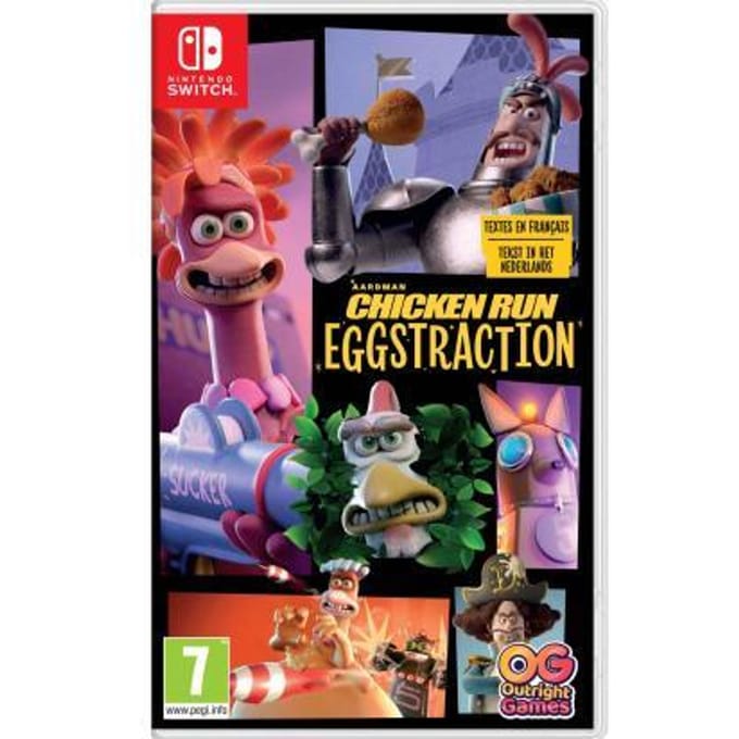 Nintendo Switch Switch Chicken Run - Eggstraction FR/ENG Games