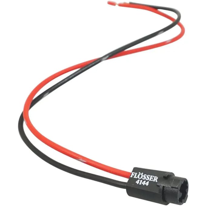 Motorfiets lamphouder Flosser 12V W2X4.6D