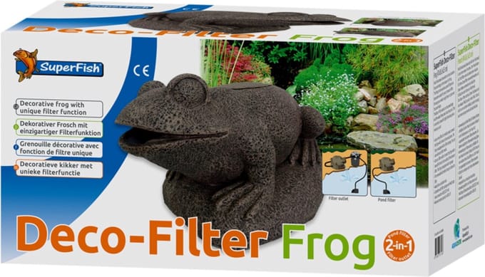 SuperFish Deco Filters kikker 47 x 26,5 x 25 cm